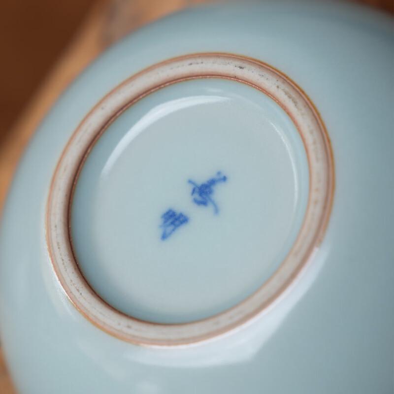 Ceramic Integrated Lotus Tea Cup