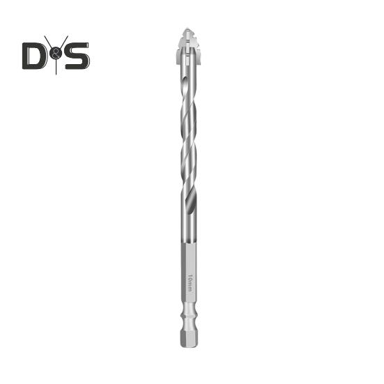1/4Pcs Drill Bit Set High Hardness Rustproof Multifunctional Wear-Resistant Four-Flute Sawtooth Eccentric Drill Bits