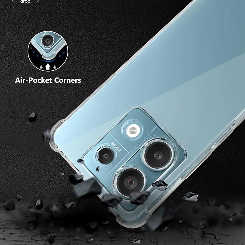 Støtsikker Aigbag Krystall Myk Klar Gjennomsiktig Telefondeksel Cover For Redmi Note 13/ Note 13 5G/ Note 13 Pro 5G/ 13 Pro+ 5G POCO X6 M6 Pro Redmi 13 13C