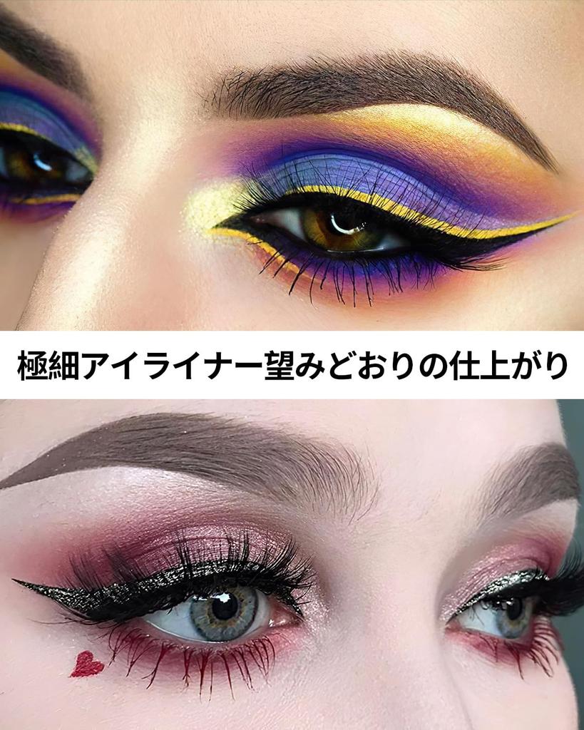 EIGSHOW Eyeliner Flat Eyeliner Brush Concealer Eyeshadow Brush Gel Liquid Cream Brush, (E808)