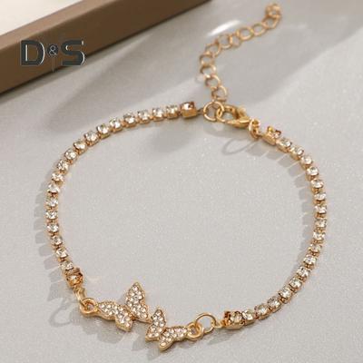 Pôvabný náramok pre ženy Elegantný dizajn Prispôsobiteľný strih Ideálne na dovolenku, prácu Každodenné nosenie Perfektný darček k výročiam Narodeniny Sviatky