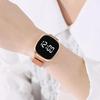 Minimalist Black Multi-Function Touchscreen Magnetic Wristwatch for Men & Women - Trendy, Versatile, Fashionable.