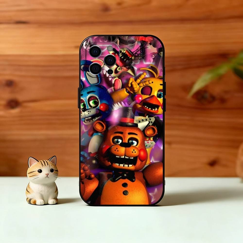 Game F-N-A-F Phone Case Silicone Soft For IPhone 17 16 15 14 13 12 11 X XR Plus Pro Max Plus