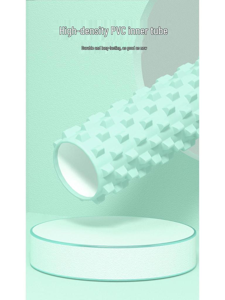 Foam Roller for Muscle Relief, Beginner Fitness, and Yoga - Wolf Tooth Massage Stick for Slimming Legs and Relaxation