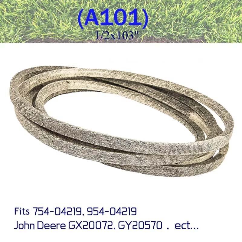 

1/2x103 (A101) Replacement Belt Dry Cloth Para Aramid Fiber For J/ohn Deere for 754-04219,954-04219 GX20072,GY20570