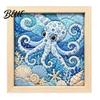 No Sew Quilt Art No-Sew Japanese Fabric Kit DIY Mosaic Kits for Adults Beginners Quilted Wall Collage Craft with Frame & Tools Kits Gifts