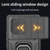 Slide Camera Funda for POCO X6 Pro 5G Redmi Note 13 Pro 5G Case Armor Metal Ring Stand Protection Cover for POCO X6 5G  Capa