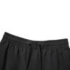 Li Ning Basketball Series Letter Mid-Waist Kordelzug Atmungsaktiv Vielseitig Lässige Shorts Herrenshorts Schwarz AKSV019-1