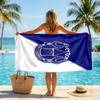 Asciugamano da Spiaggia Calcio Everton Morbido Microfibra Asciugamano Estivo Asciugatura Rapida Assorbente per Spiaggia Piscina Viaggio