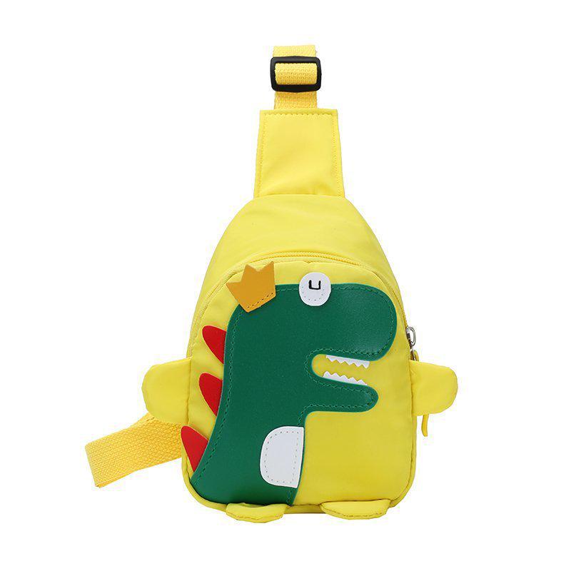Children's Cute Dinosaur Crossbody Chest Bag - Casual Single Shoulder Backpack