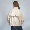 Women's Petite Short Workwear Stand Collar Jacket