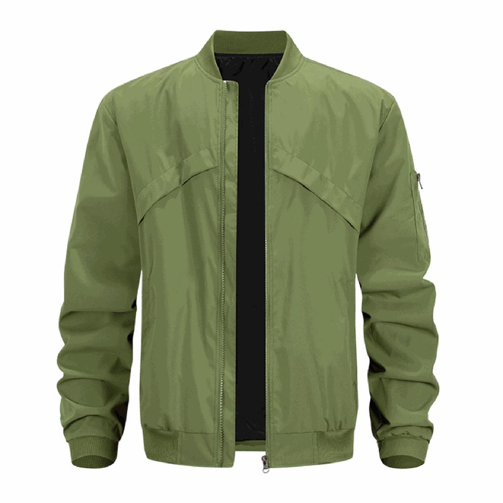 Men'S Loose Jacket Fashionable Multi Pocket  Jacket
