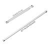 4-teilige teleskopische Universal-Silber-Antennenstange Antenne Teleskopantenne Radioantenne 6158-4 Gelenk Universal-Kopf