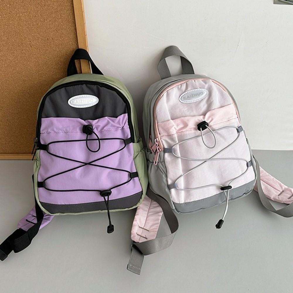 Japanese Style Nylon Shoulder Bags Large Capacity Student Schoolbag Lightweight Backpack  Teenagers