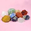 Crystu Natural Mix Rough Stones, Raw Stone, Reiki Stones, Healing Stones, Gemstones Mix Pack of 10 pc