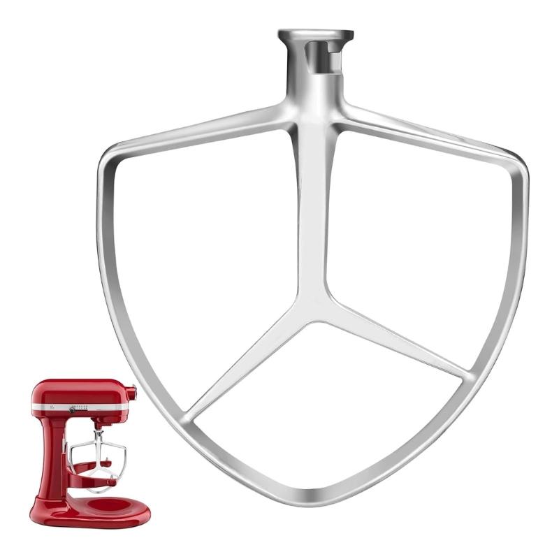 Stainless Steel Flat Beater Paddle for 7QT Bowl Lift Stand Mixer Beater Replacement Attachment Accessories