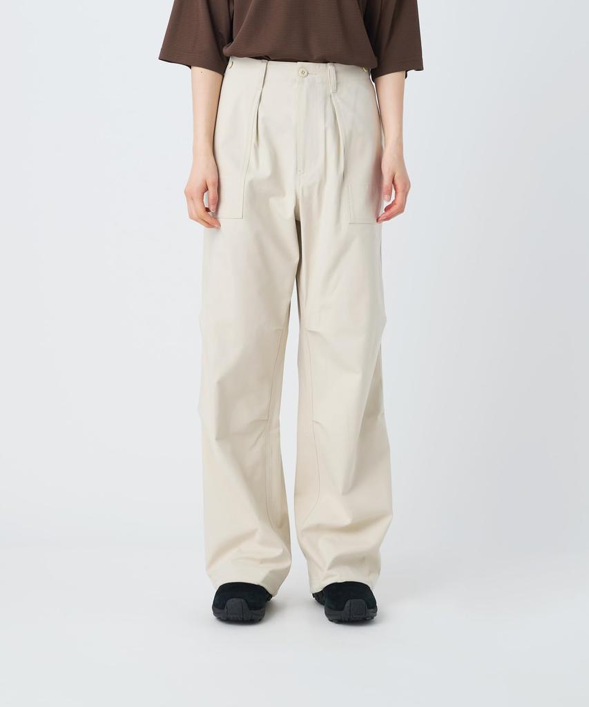 TAKIBI Herringbone Pants Long Flame Size M [Snow Peak] PT-26SU003 Pants, Pants, Retardant, Men's & Women's, BLACK,