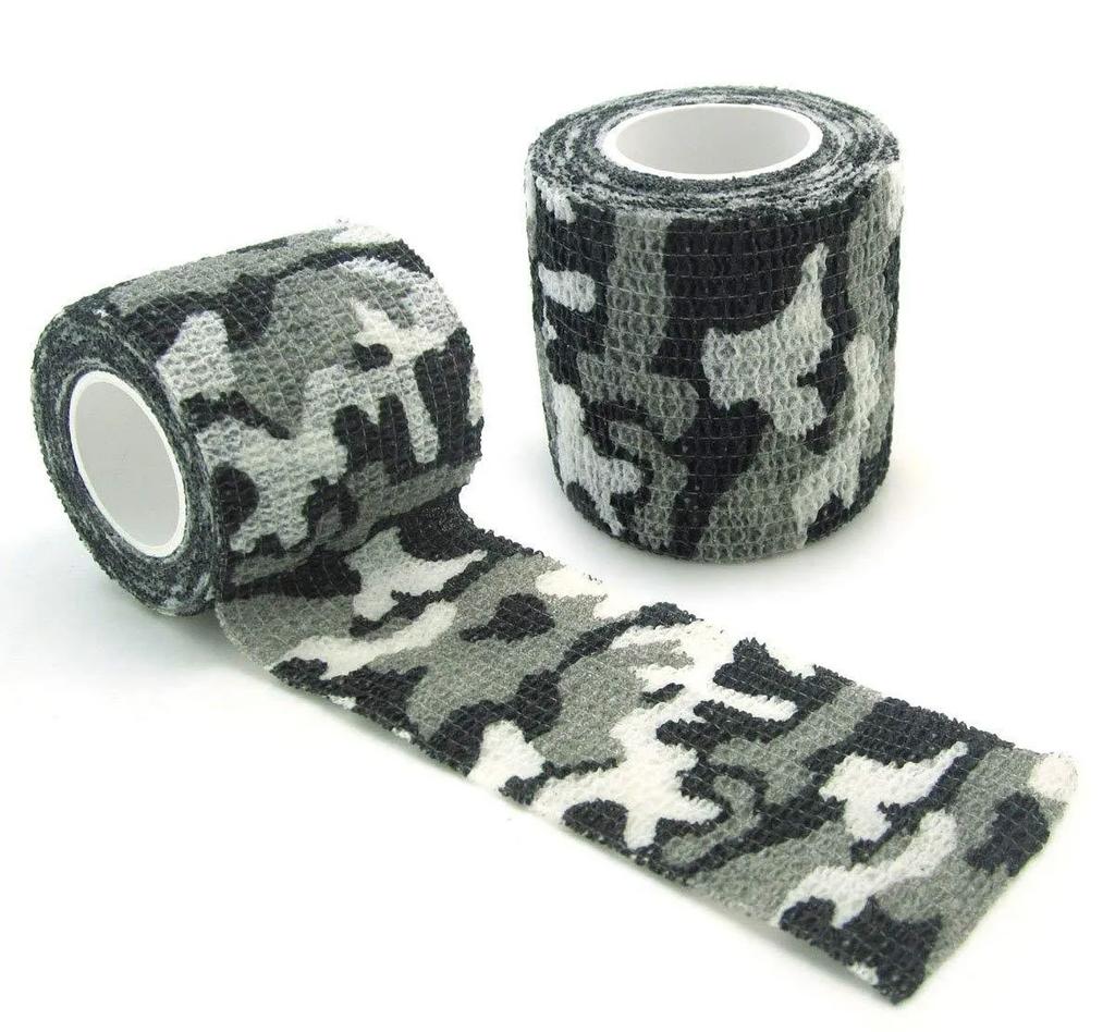 1 ks maskovací neviditelná páska Camo Form opakovaně použitelná samolepicí maskovací páska na lovecké pušky, látková páska na obal, venkovní kempingové příslušenství