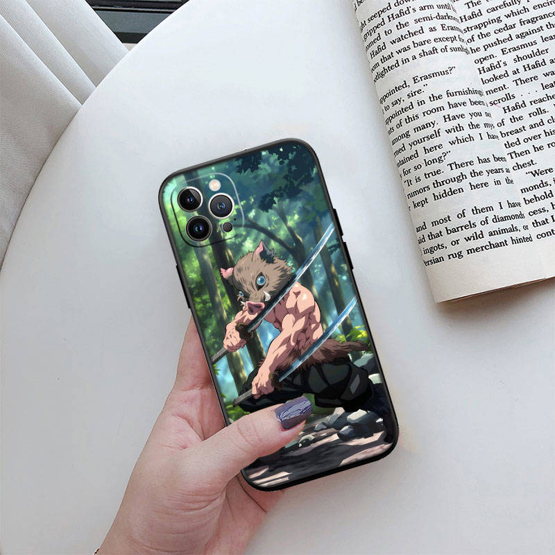 IR6 Demon Slayer Phone Shell Case for Redmi Note 8 9 10 11 11S 10C 10X 10A 10T 9A 9C 9T 9S 8T Pro Max Plus Prime