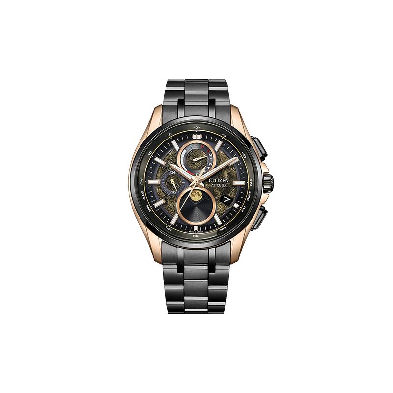 

CITIZEN Eco-Drive Series HAKUTO-R Series 100m Waterproof Solar Quartz Titanium Alloy Strap 42mm Men s Watch Green Dial BY1009-64Y синій