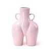 Human Body Shaped Creative Ceramic Docking Vase, Dried Flower Arrangement, Simple Modern Art, Home Decoration, Office Vase