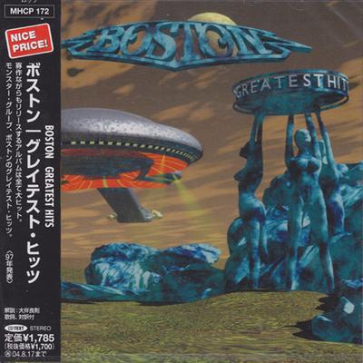 CD BOSTON  Greatest Hits MHCP172 Sony Records In 2003 Japan ObiRock Used
