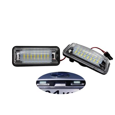 LED License Number Plate Light Lamp For Subaru Forester Impreza Legacy BRZ WRX XV Crosstrek TOYOTA FT86 GT86
