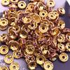 NEW 50pcs 8mm Czech Crystai Rhinestone Glass Round Loose Spacer Beads for Jewelry Making DIY Bracelet Necklace