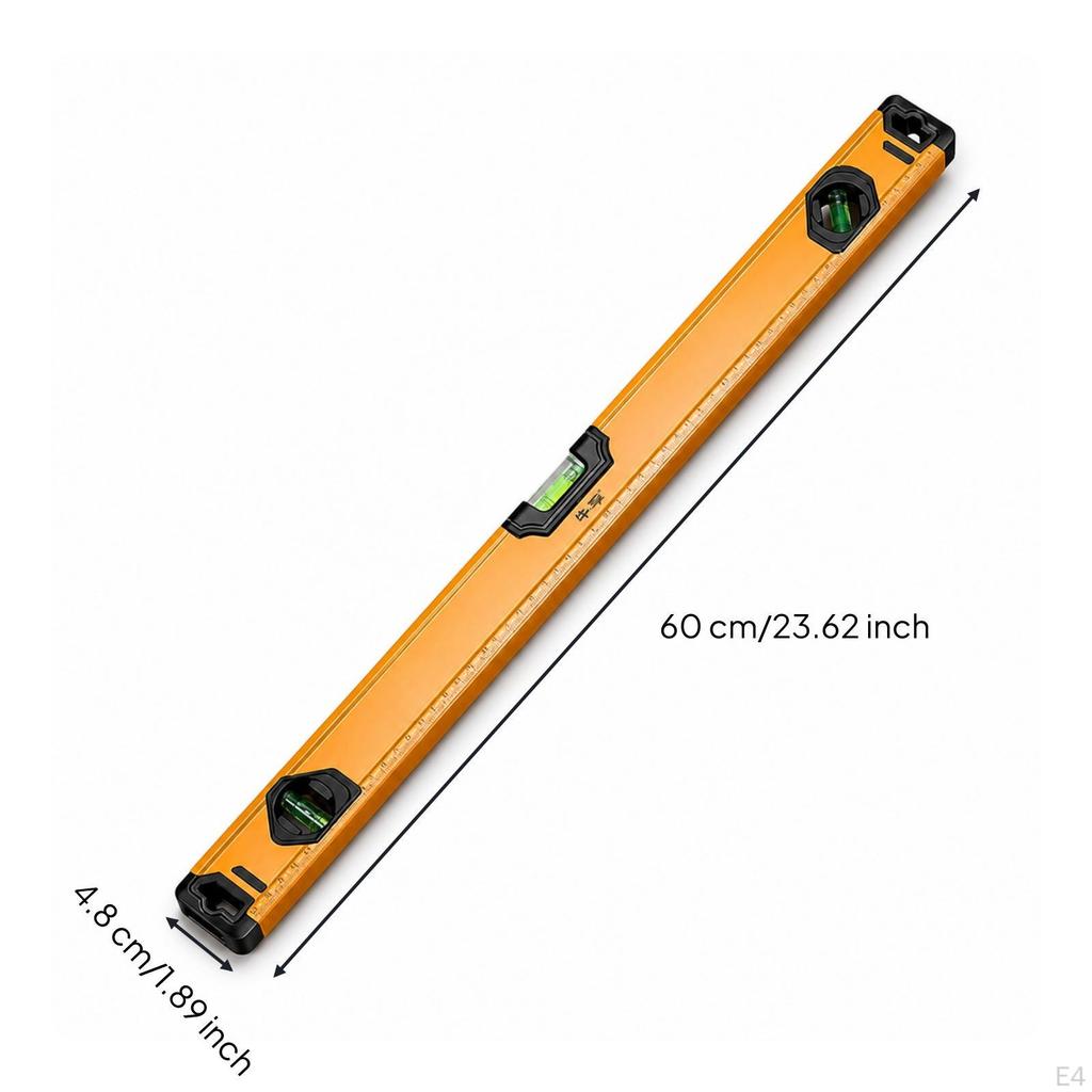 Spirit Level with Easy-to-Read High-Visibility Level-Visibility Tool for