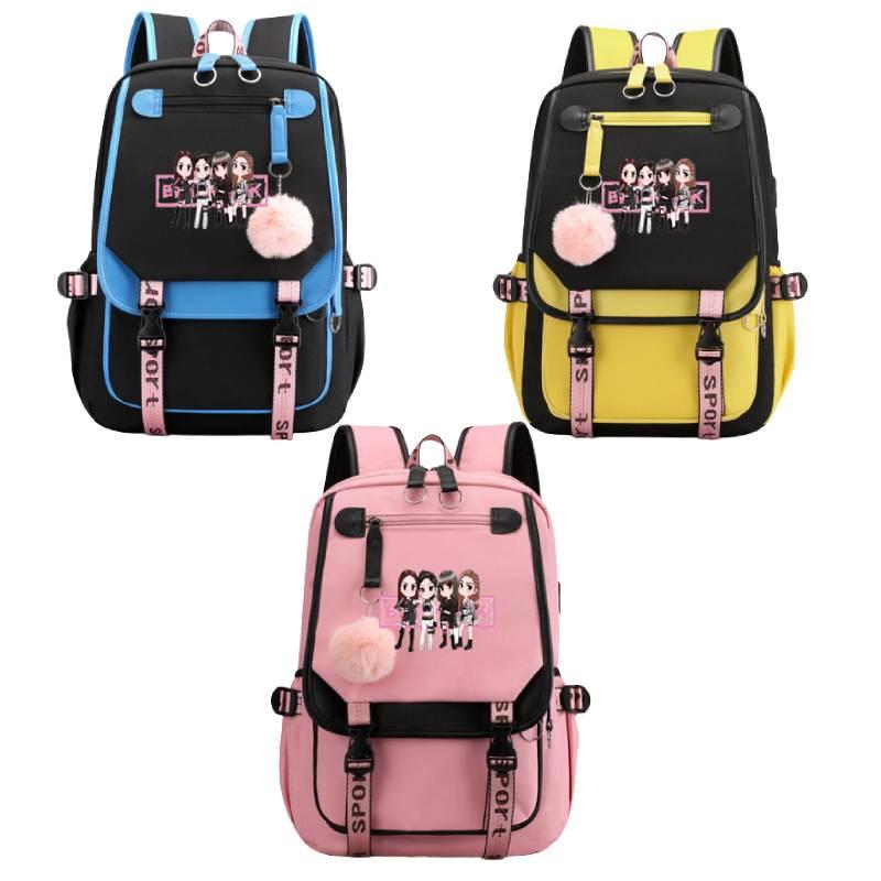 Mochila de Hombro Doble Cielo Estrellado de Blackpink Lisa 36-55l