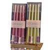 European Classic Electroplated Tapered Long Rod Candle Romantic Wedding Candlelight Dinner Odorless Color Rod Wax