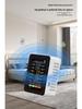 6-in-1 Indoor Air Quality Monitor: Formaldehyde, Humidity, Temperature, CO2 Detector