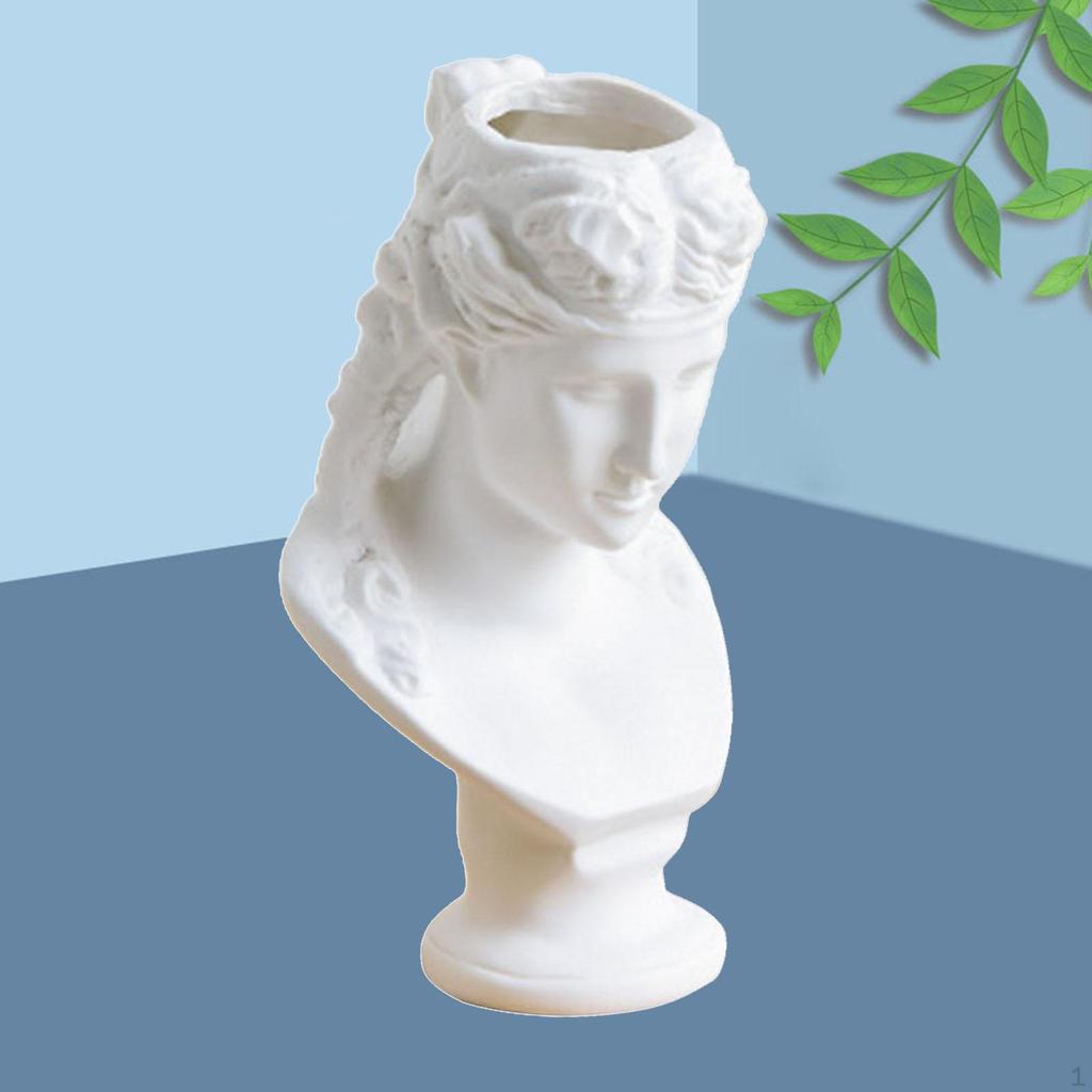 Cute Human Head Flowerpot Vase Planter Indoor Pot