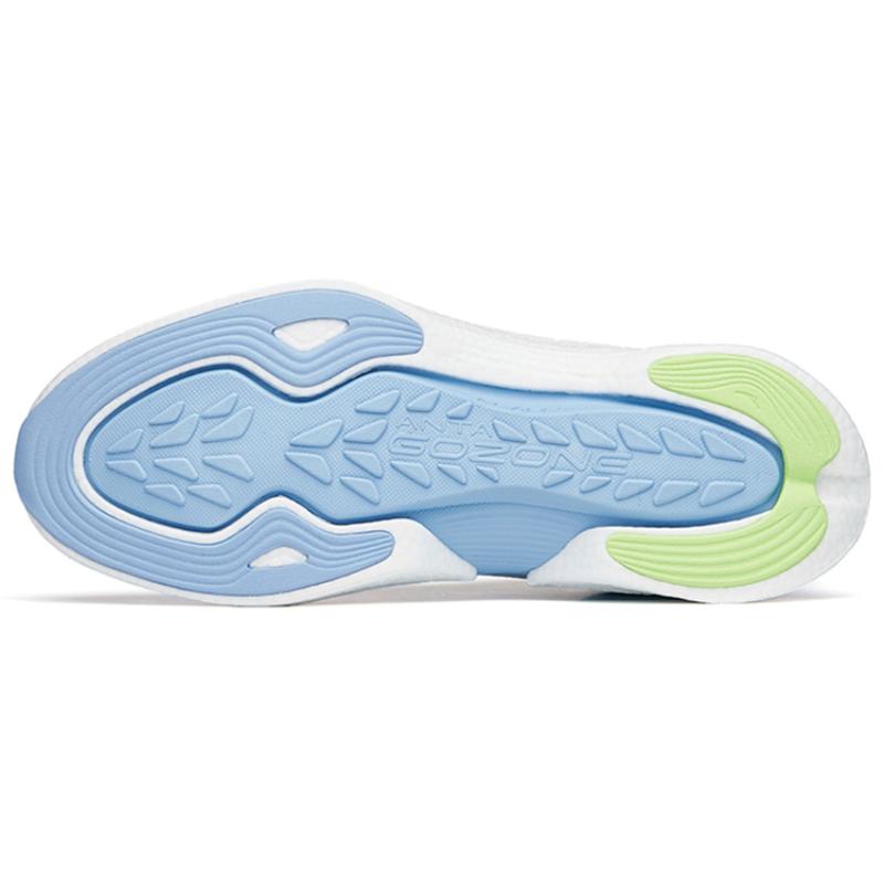 ANTA Four Generations Of Hydrogen Running Shoes Men's Low top Dazzling Blue/Ivory White Sneakers 112225541-1