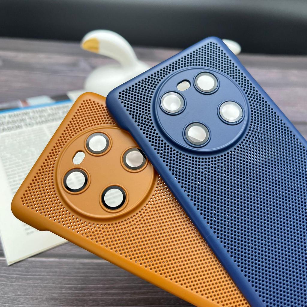 High-end Ultra-Thin Huawei Mate60 Pro Honeycomb Borderless Phone Case with Heat Dissipation - Suitable for Mate40 Pro.