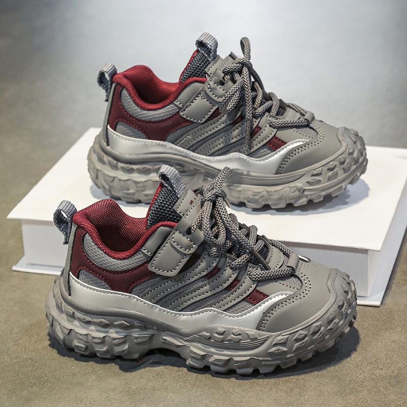 2025 Boys Spring & Autumn New Arrival Sports Shoes - Trendy Medium & Large Sneakers for Kids Size 32