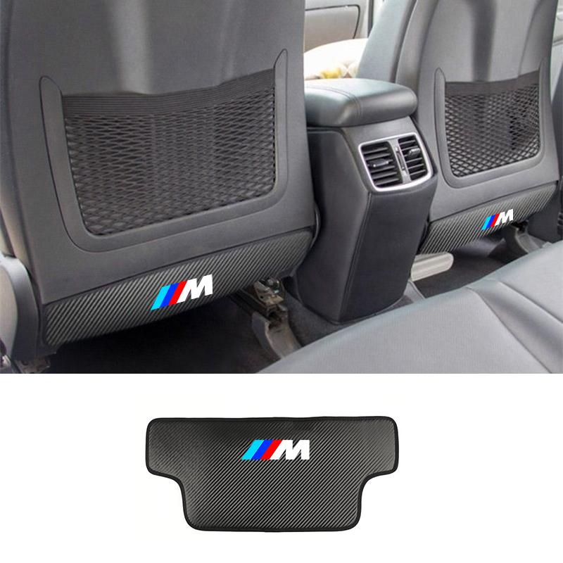 RLEB2 Car Seat Anti-Kick Pad Back Anti-Dirt For For BMW M F20 E36 E92 E87 E30 E46 E91 F31 X5 E53 E34 F11 E70 F25 E53 Auto Accessories