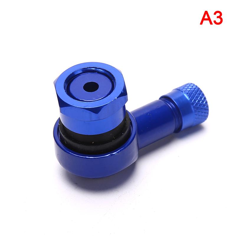 1pc Aluminum Alloy Valve Motorcycle Rim 90 Degree Angle Motorcycle Wheel Tire Tubeless Valve Stems For Rim Wheel Parts