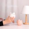 300ml Mini Lucky Cat USB zvlhčovač vzduchu Ultrazvukový Aroma Difuzér Výrobník mlhy s LED světly Přenosná čistička vzduchu do auta