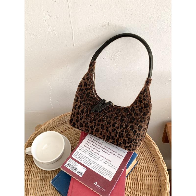 

Персонализированные современные сумки с леопардовым принтом сейчас популярны маленькие сумочки плюшевые сумочки для женщин темный кофе