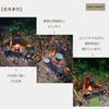 YAJIN CRAFT Windbreak, Campfire Windscreen, Reflector, Lightweight, TC Windscreen, Water-repellent, Mold-resistant, Outdoor/Camping, with Storage Case
