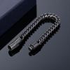Retro 6mm Fishbone Chain Distressed Stainless Steel Bracelet Men for Motorcycle Parkour Creative Jewelry Accessories