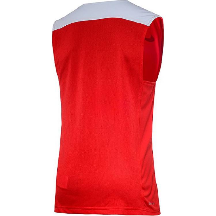 Nike Dri-Fit Comfortable Crew Neck Vest Men Tops Red 703215-611
