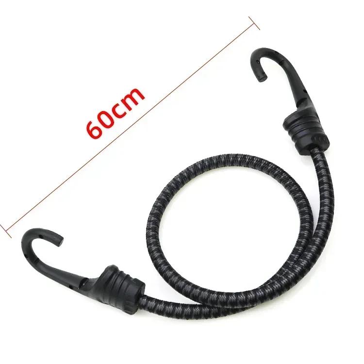 Motorcycle Bicycle Luggage Rack Carrier Elastic Band Bicycle Cargo Racks Tied Straps Rope Band With Hooks MTB Bike Accessories