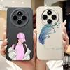 Für Xiaomi Redmi 14C Hülle Stylische Sonnenblume Hübsche Mädchen Rückabdeckung Weiche TPU Handyhülle Für Xiaomi Poco C75 C 75 Redmi14C Fundas