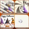 Halloween Party Decor Witch Hat Happy Halloween Halloween Banner Cartoon Decorative Banner For Theme Party Home Decoration