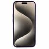 For iPhone 15 TPU Slim Case Rubberized Phone Cover with Lens Film Compatible with MagSafe