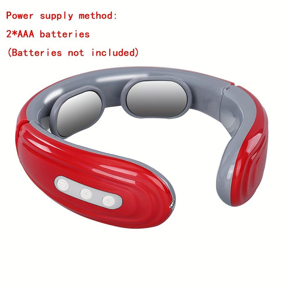 EMS Electric Cervical Spine Massager 6 Models 9 Gears Neck Shoulder Massage Pain Relief Physiotherapy Automatic Heating