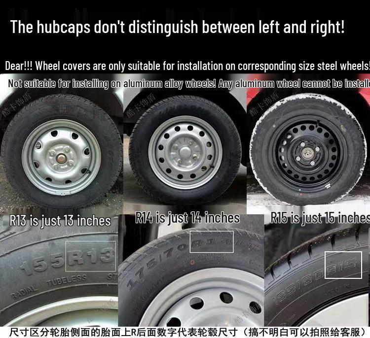 Wuling Bingo 15-inch Wheel Covers: Protective and Decorative Electric Vehicle Hubcaps