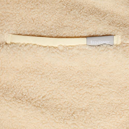 BABYHOPPER Sheepskin Boa Winter Cape, Off-White, CKBH060200